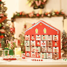 Load image into Gallery viewer, Christmas Advent Calendar House, 24 Day Countdown