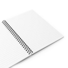 Load image into Gallery viewer, Ruff Life Spiral Notebook — Blue Ruled Journal with Dog Silhouette