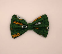Load image into Gallery viewer, Koa's Ruff Life, Green Bay Packers dog bow ties for dogs