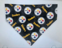 Load image into Gallery viewer, Koa's Ruff Life, NFL Pittsburgh Steelers bandana for dogs