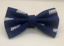 Load image into Gallery viewer, Koa's Ruff Life, New York Giants bow tie for dogs