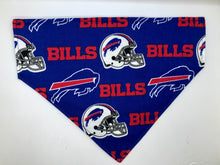 Load image into Gallery viewer, Koa's Ruff Life, NFL Buffalo Bills Over The Collar Bandana for dogs
