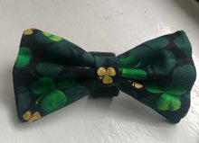 Load image into Gallery viewer, Koa's Ruff Life, large luck of the Irish bow tie for dogs
