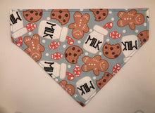 Load image into Gallery viewer, Koa's Ruff Life, Santa's milk and cookies bandana