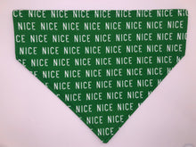 Load image into Gallery viewer, Koa's Ruff Life, large green nice bandana
