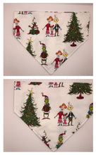 Load image into Gallery viewer, Koa's Ruff Life, large How the Grinch stole christmas bandana for dogs