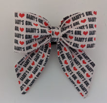 Load image into Gallery viewer, Koa's Ruff Life, Daddy's girl sailor bow for dogs