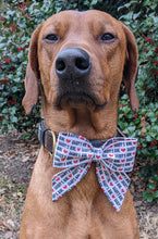Load image into Gallery viewer, Koa's Ruff Life, Koa in a large Daddy's girl sailor bow