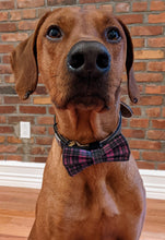 Load image into Gallery viewer, Purple Plaid Bow Tie