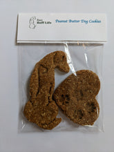 Load image into Gallery viewer, Koa's Ruff Life, Dog Cookies of KRL logo and heart, peanut butter flavor