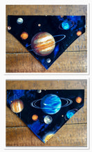 Load image into Gallery viewer, Koa's Ruff Life, the astronomy planet bandana. The science collection is for the nerd within.