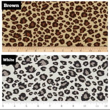 Load image into Gallery viewer, Koa's Ruff Life, leopard pattern in brown or white.