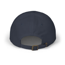 Load image into Gallery viewer, Camo "Ruff Life" Dad Cap — Embroidered Dog Silhouette Hat
