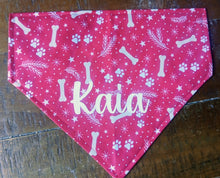 Load image into Gallery viewer, Pawliday Snow Bandana
