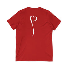 Load image into Gallery viewer, Ruff Life V-Neck Tee – Cute Dog Silhouette Pet Lover Shirt
