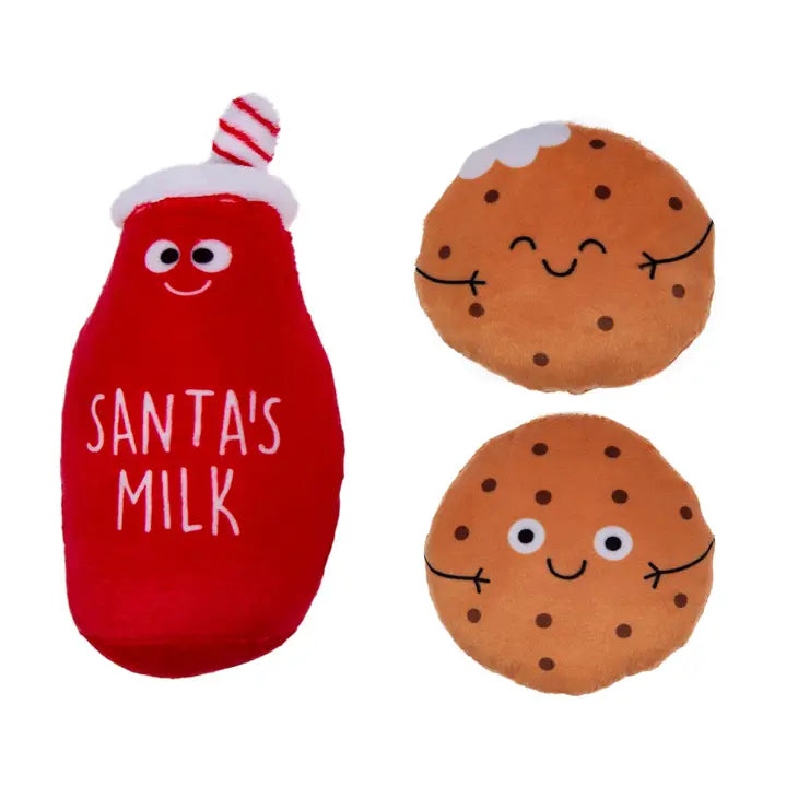 Santa's Milk and Cookies Toy