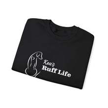 Load image into Gallery viewer, Ruff Life Sweatshirt – Personalized Dog Lover Crewneck
