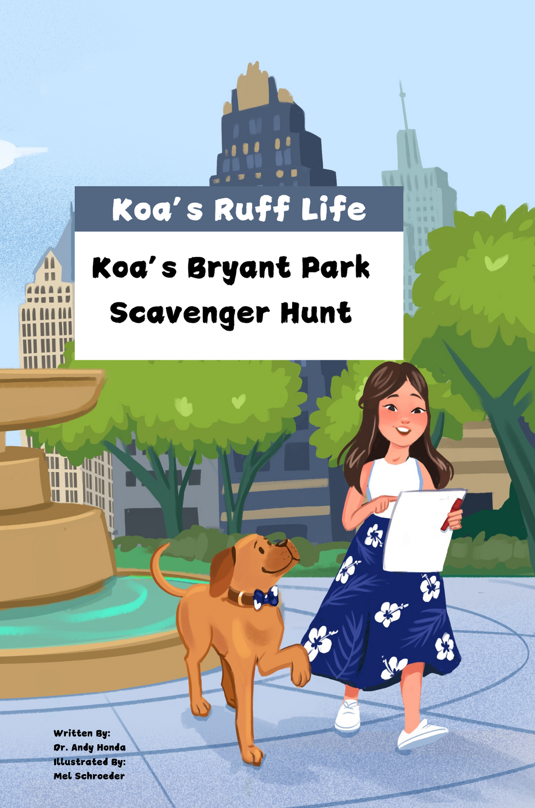 Koa's Bryant Park Scavenger Hunt