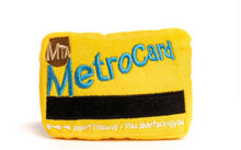 Load image into Gallery viewer, Koa&#39;s Ruff Life, MTA NYC metrocard dog toy
