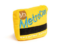 Load image into Gallery viewer, Koa&#39;s Ruff Life, MTA NYC metrocard dog toy

