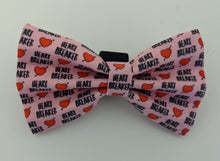 Load image into Gallery viewer, Koa&#39;s Ruff Life, heart breaker pink bow tie for dogs

