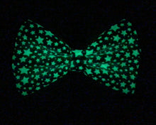 Load image into Gallery viewer, Koa&#39;s Ruff Life, glow in the dark dog bow tie.
